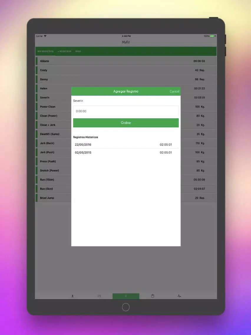 Centro Entrenamiento Madero iPad  Screenshots