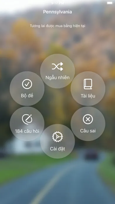 تصاویر Ôn thi GPLX Pennsylvania