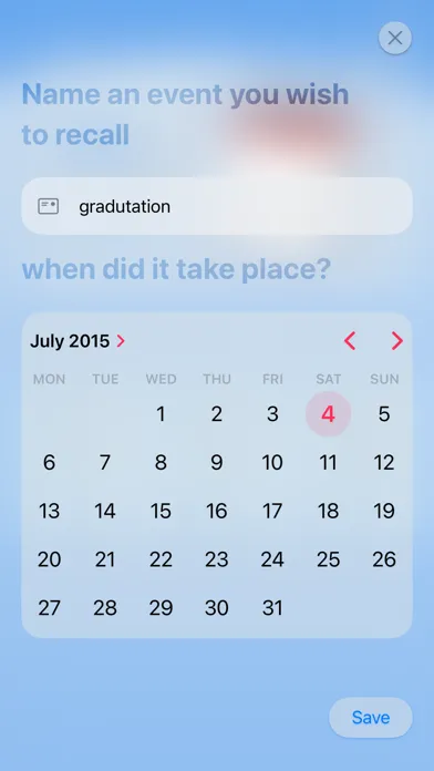 Captures d'écran de Date Tally