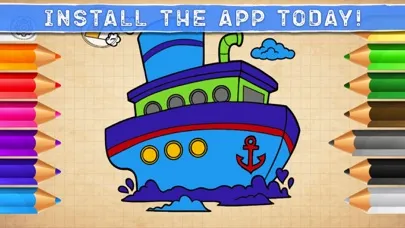 Screenshot di Baby games: my simple coloring