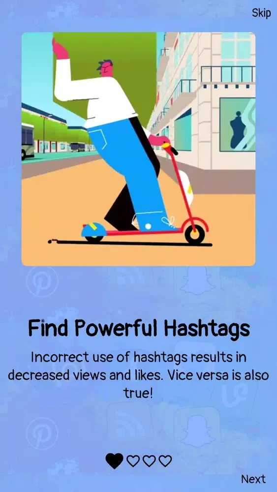 HashFluencer-HashTag Finder Screenshots