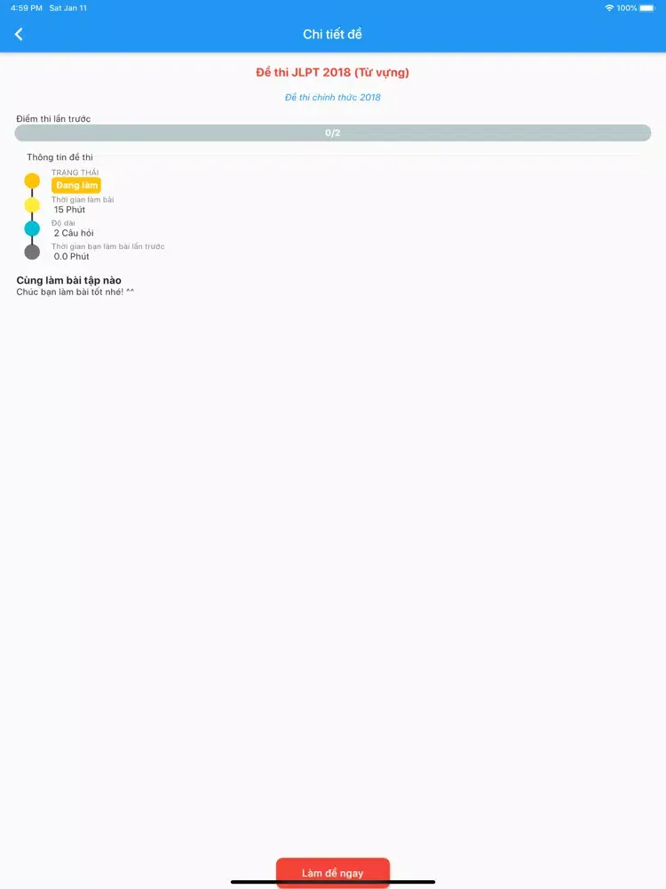 Tangkapan skrin Centest iPad 
