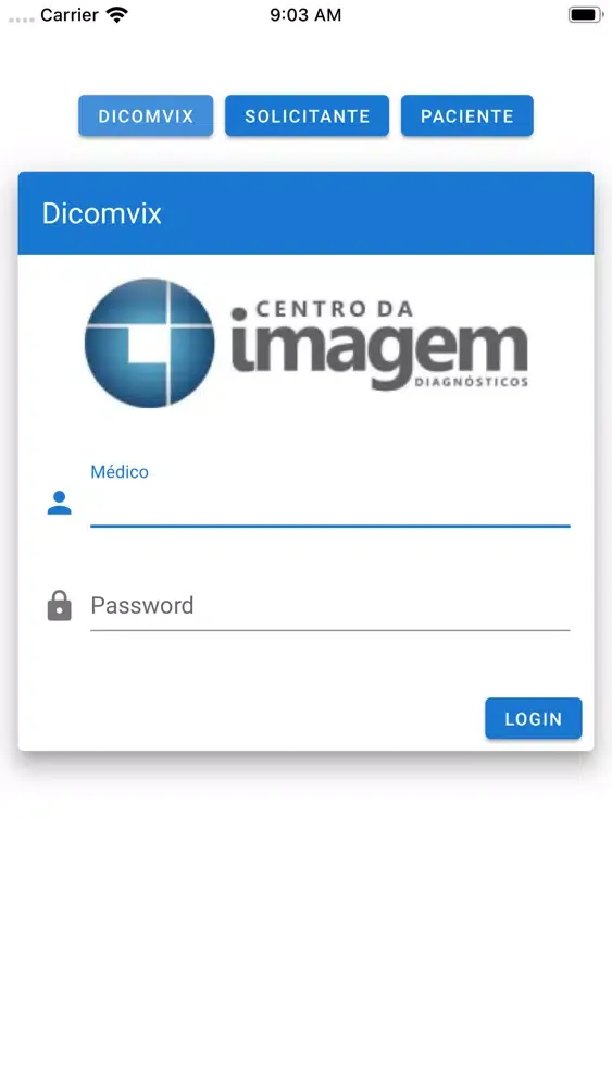 Screenshot di Centro da Imagem Diagnósticos.
