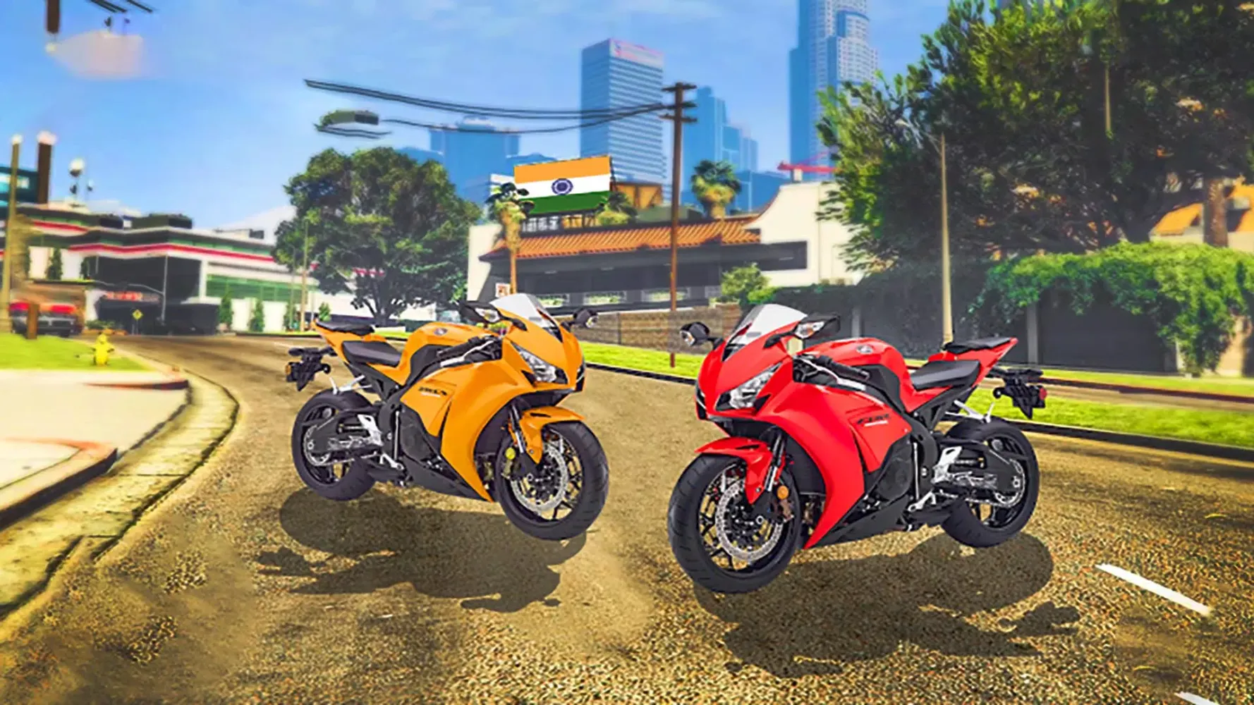 Screenshot di Indian Bike Stunt Wala Game 3D