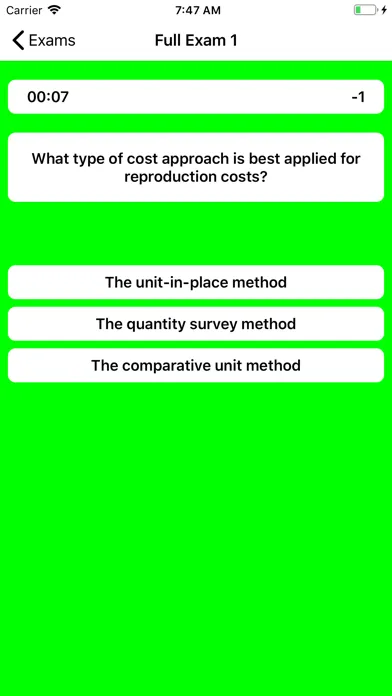Real Estate Appraiser Exam应用截图