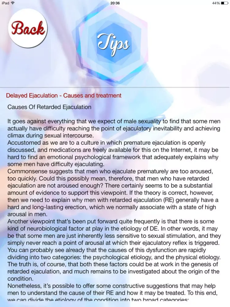 Capturas de pantalla de Sex Personal Trainer iPad 
