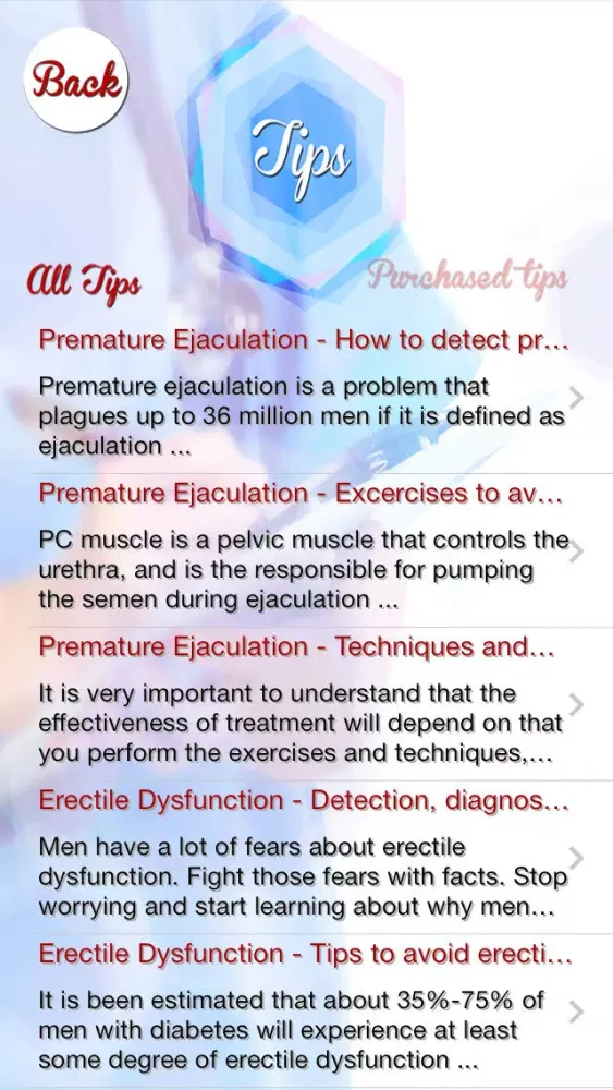 Capturas de pantalla de Sex Personal Trainer