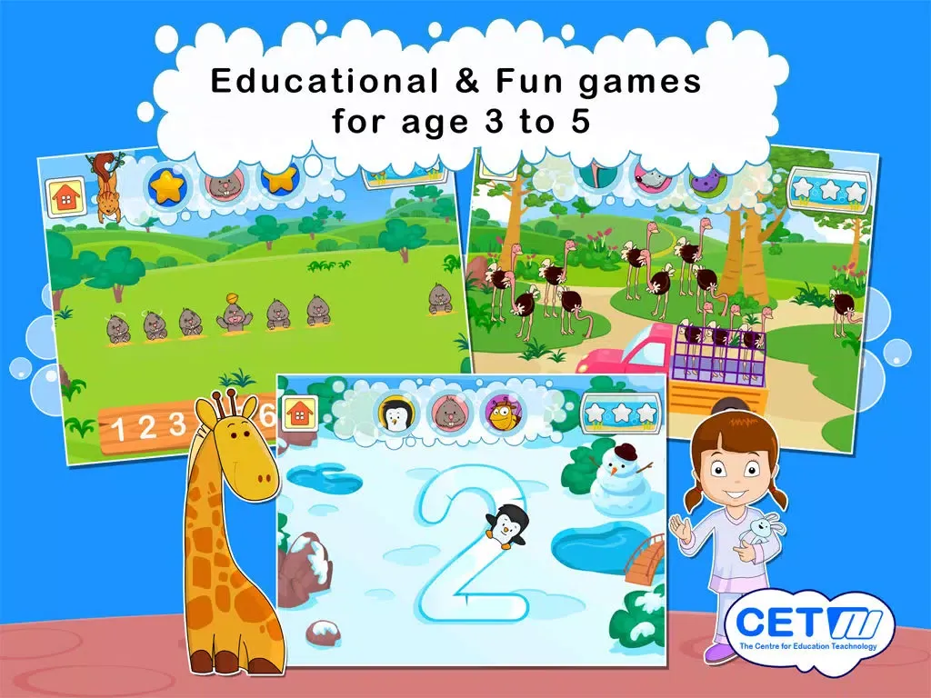 Zrzuty ekranu Maya - Math school animal adventure for age 3 to 5 iPad 