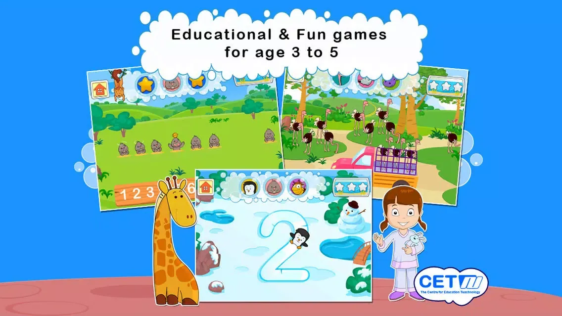 Zrzuty ekranu Maya - Math school animal adventure for age 3 to 5