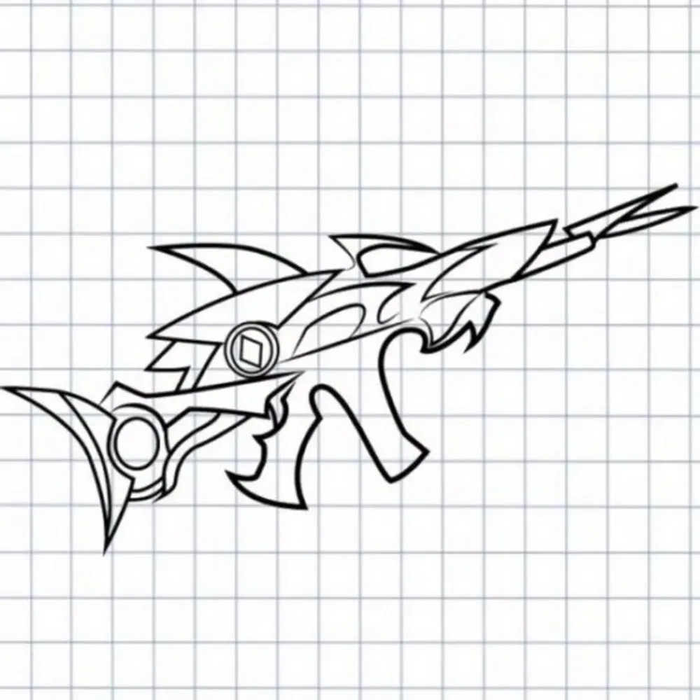 تصاویر How to draw weapon