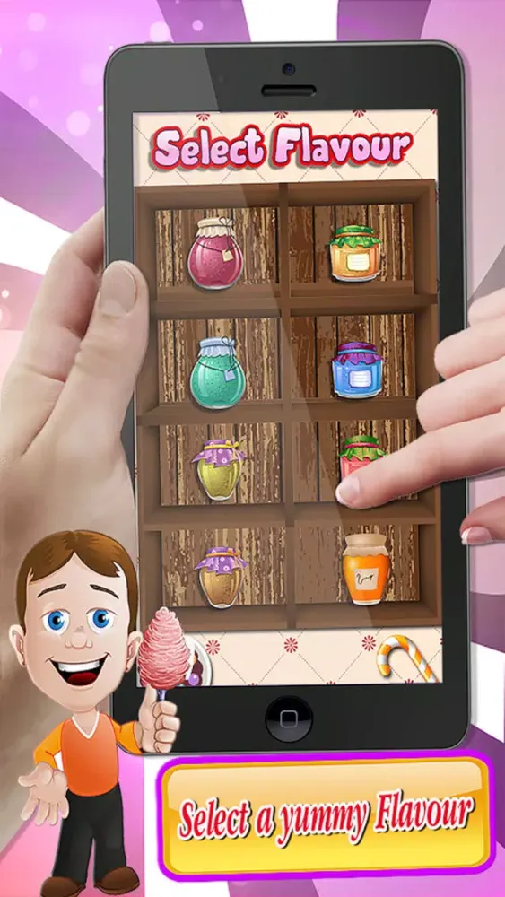 Candy Factory - Floss Bake shop for Girls Cooking应用截图