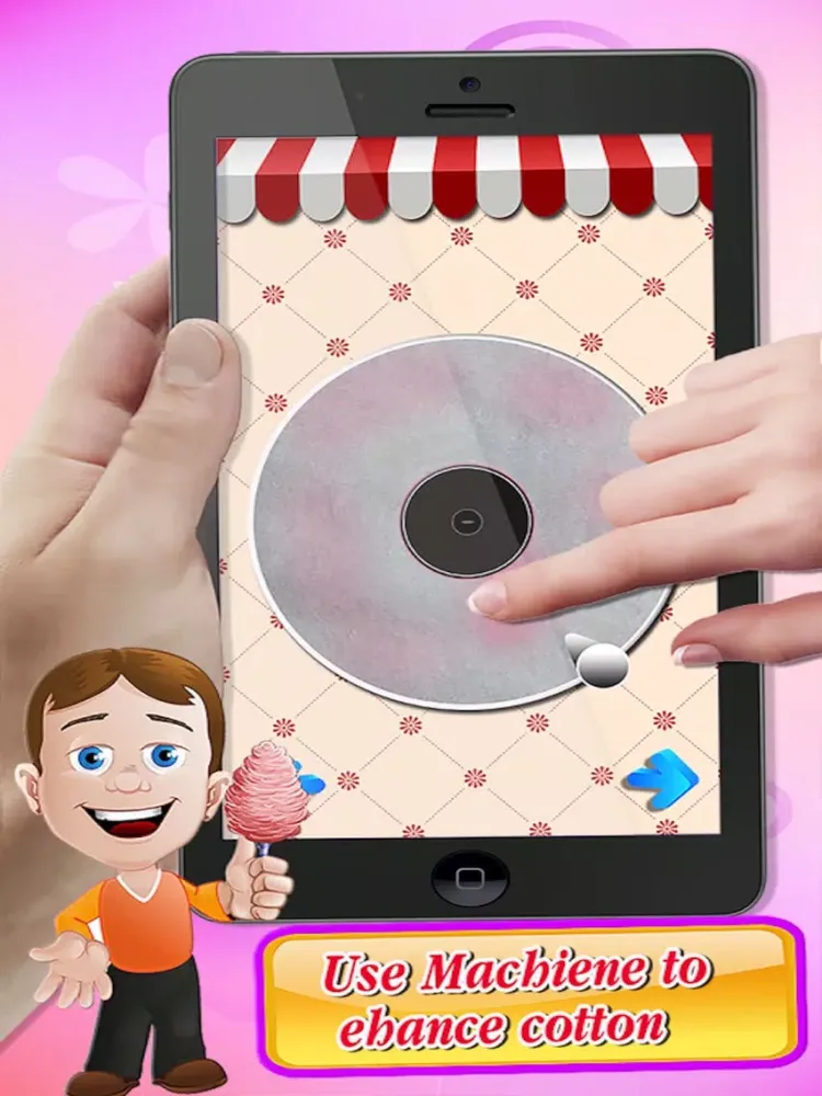 Cotton Candies - Make Candy Floss Sweet Treats iPad  スクリーンショット