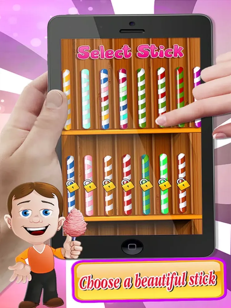 Cotton Candies - Make Candy Floss Sweet Treats iPad  スクリーンショット