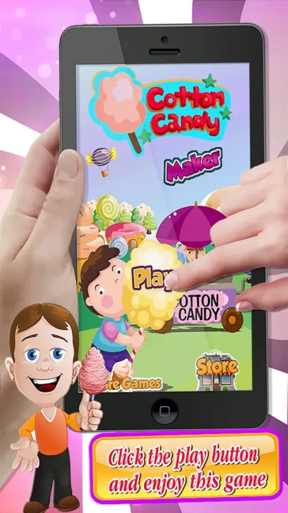 Cotton Candies - Make Candy Floss Sweet Treats スクリーンショット