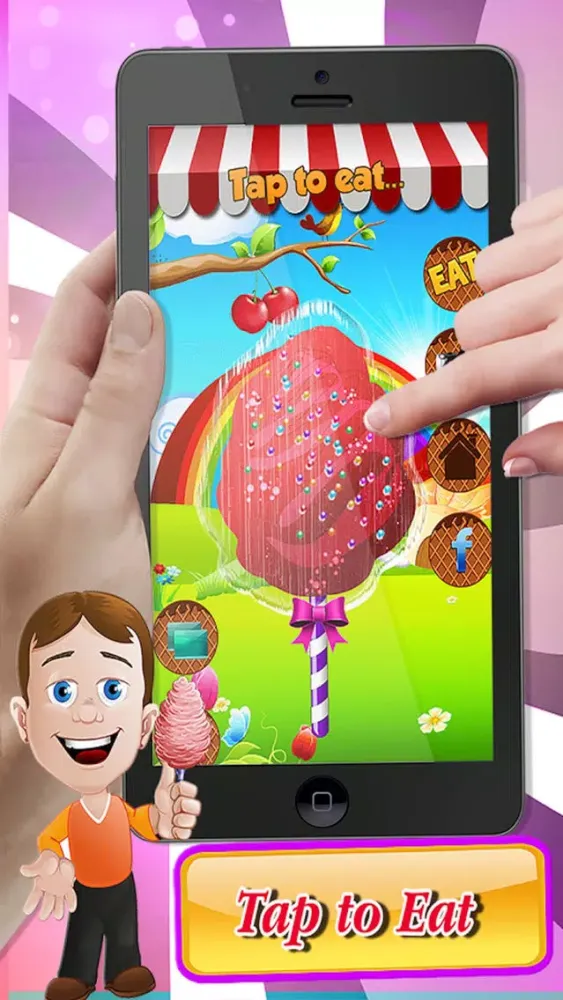 Cotton Candies - Make Candy Floss Sweet Treats スクリーンショット