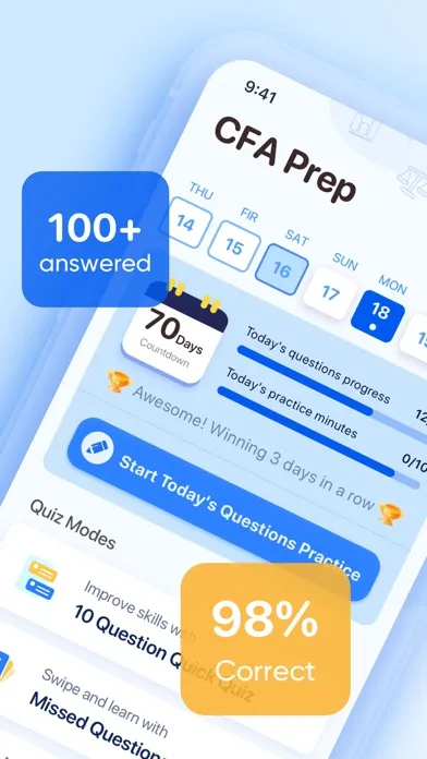 CFA Test Prep 2024 स्क्रीनशॉट