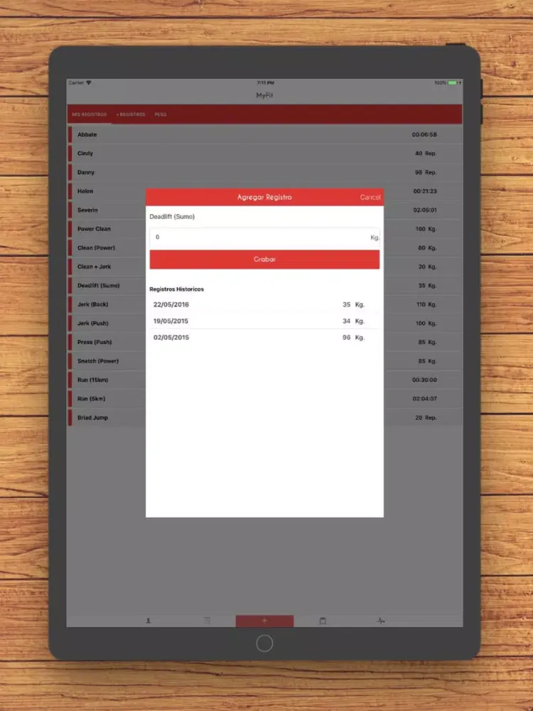 CrossFit ADN iPad  স্ক্রিনশট
