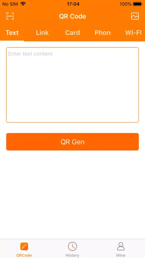 QR code reader&creator 스크린샷
