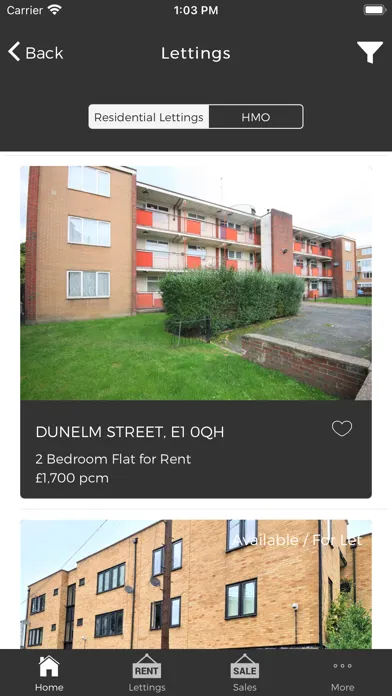 City Fox Estate Agents Screenshots