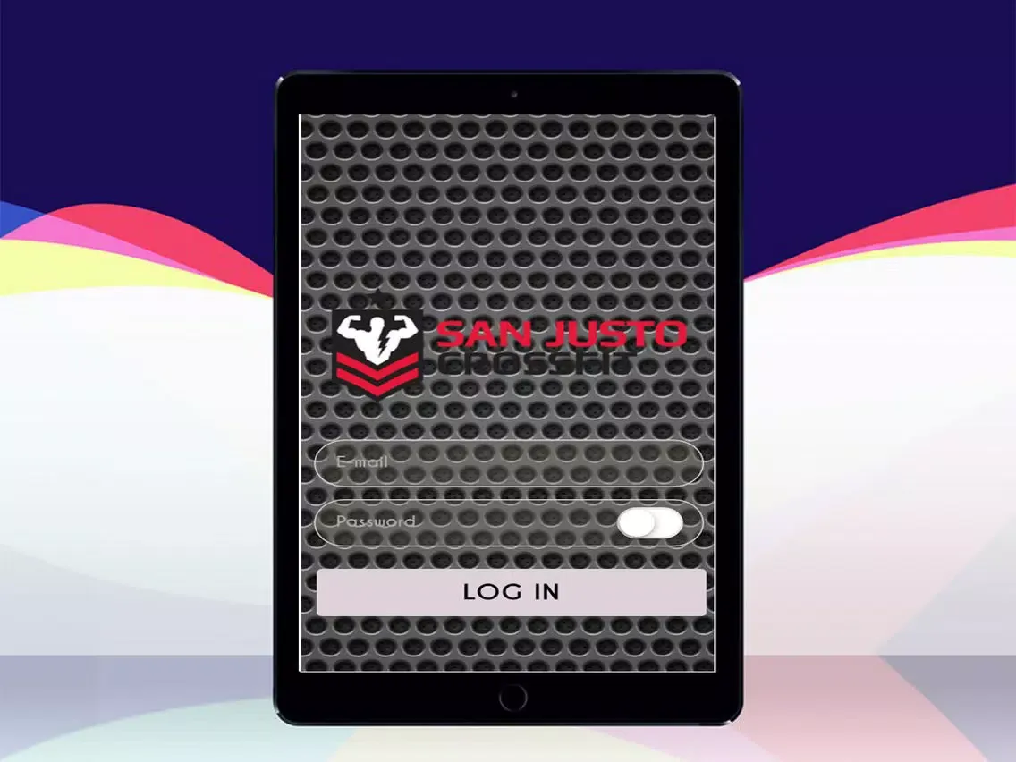 Tangkapan skrin San Justo CrossFit iPad 