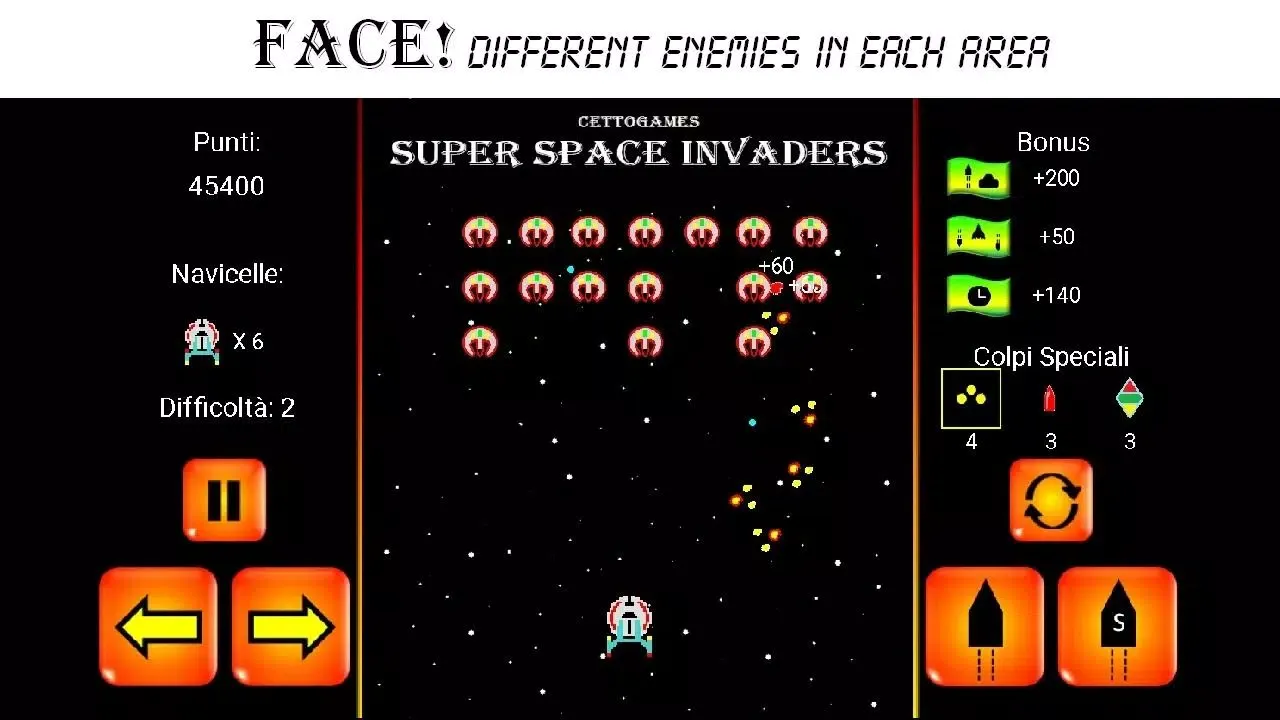 Space Invaders: Super Space Screenshots