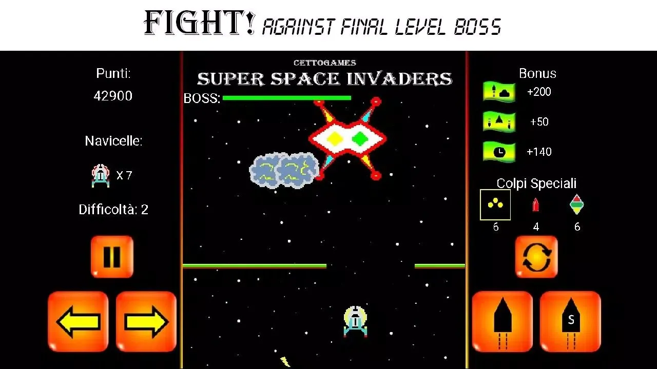 Space Invaders: Super Space Screenshots