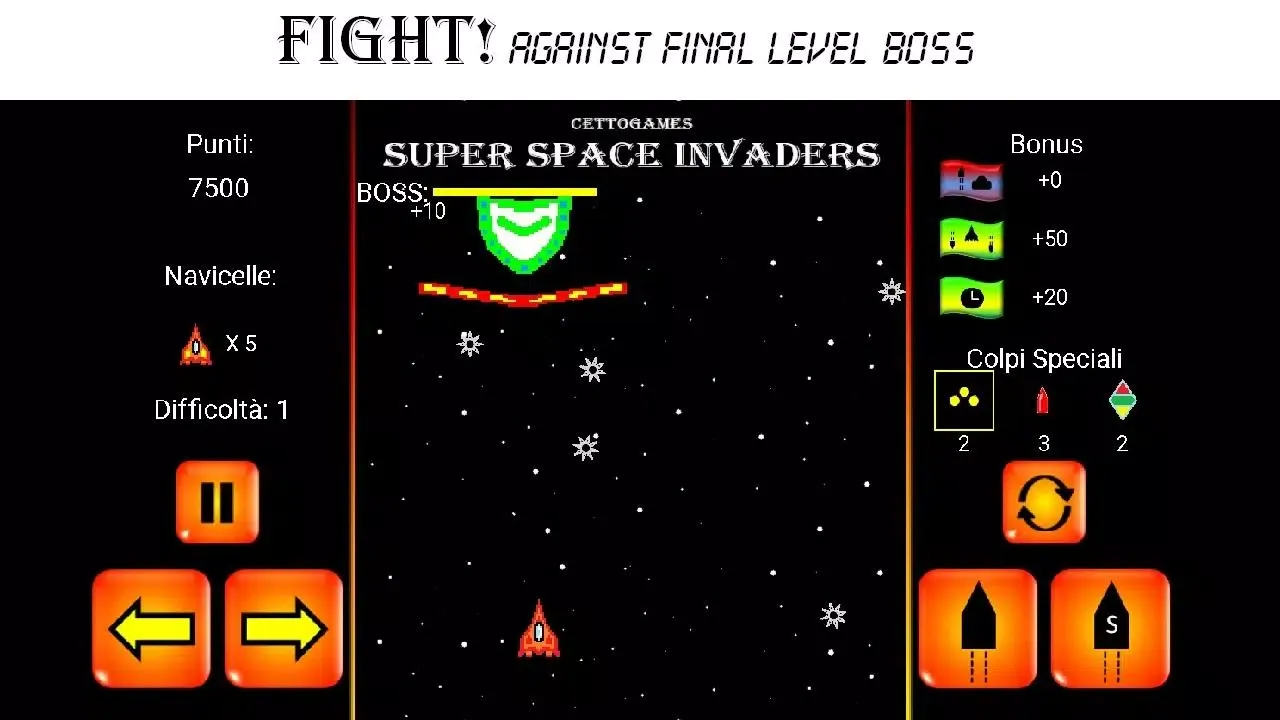 Space Invaders: Super Space Screenshots
