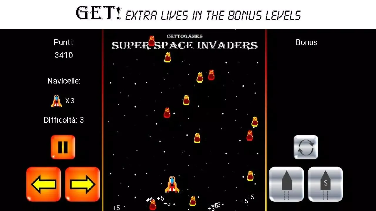 Space Invaders: Super Space Screenshots