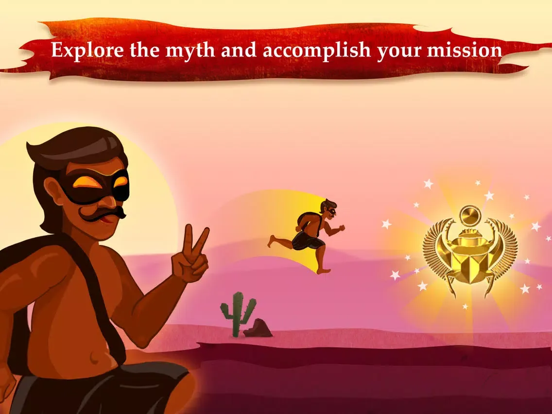 Ảnh chụp màn hình của Son of Egypt iPad 