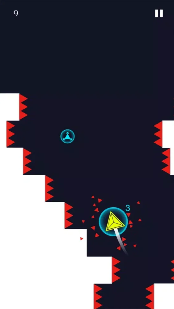Captures d'écran de Skill Elude - Circle Spinner Shift & Boom Wave, Perfect Pop Game