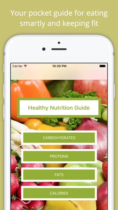 Healthy Nutrition Guide Screenshots