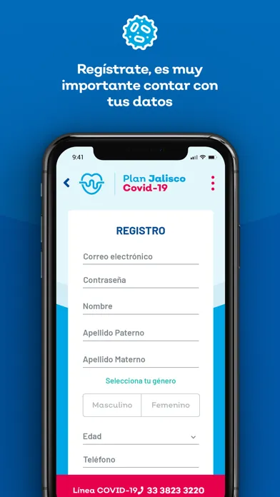 Plan Jalisco Covid-19 Screenshots