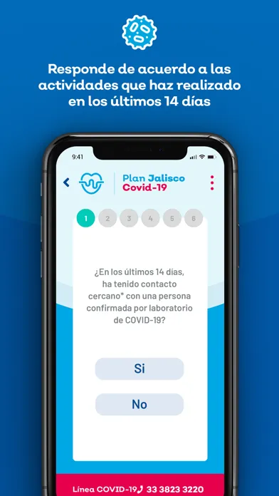 Plan Jalisco Covid-19 Screenshots