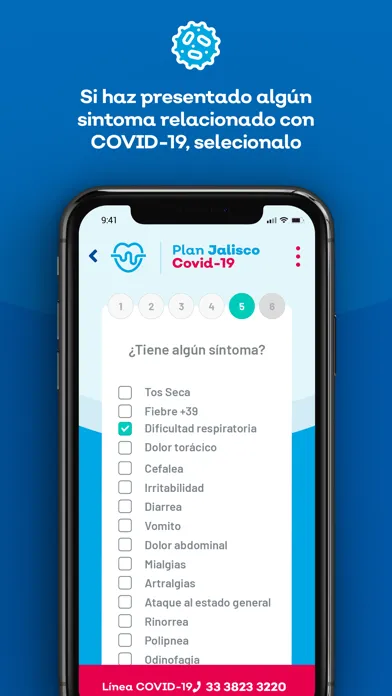 Plan Jalisco Covid-19 Screenshots
