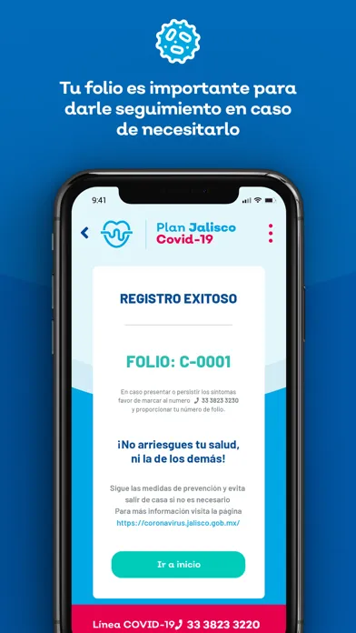Plan Jalisco Covid-19 Screenshots