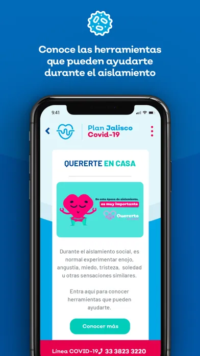 Plan Jalisco Covid-19 Screenshots
