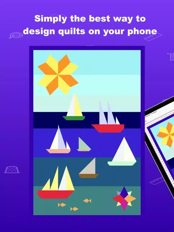 Скриншоты Quiltler 2 - Quilting App iPad 