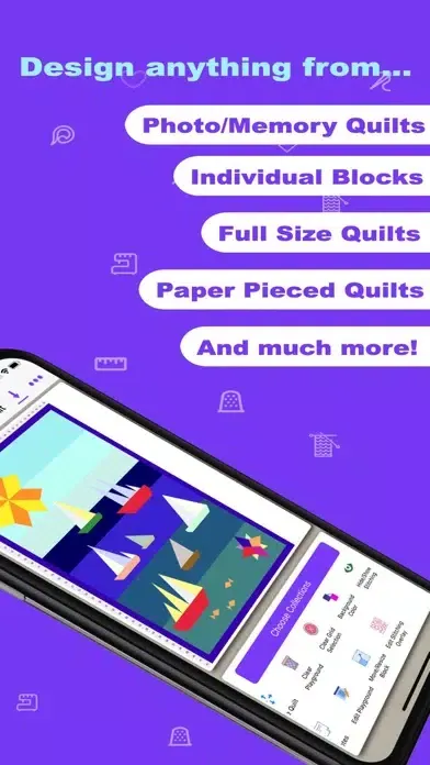 Скриншоты Quiltler 2 - Quilting App