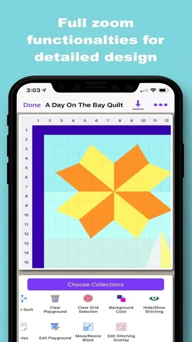 Скриншоты Quiltler 2 - Quilting App