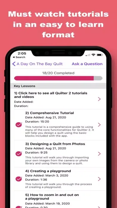 Скриншоты Quiltler 2 - Quilting App
