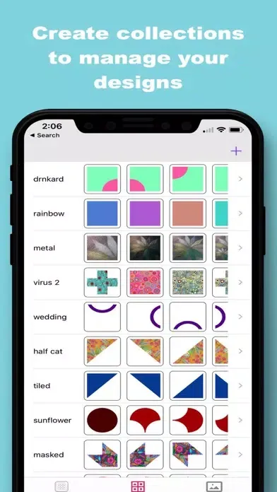 Скриншоты Quiltler 2 - Quilting App
