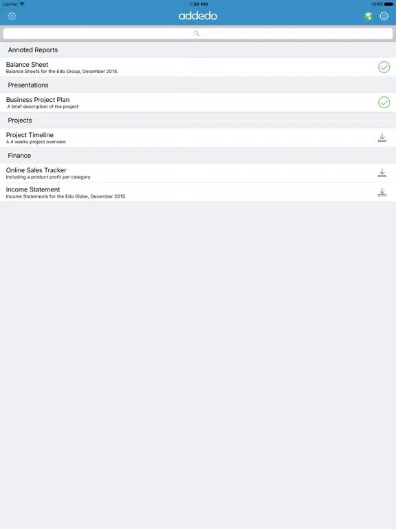 edo.Mobile iPad  Screenshots