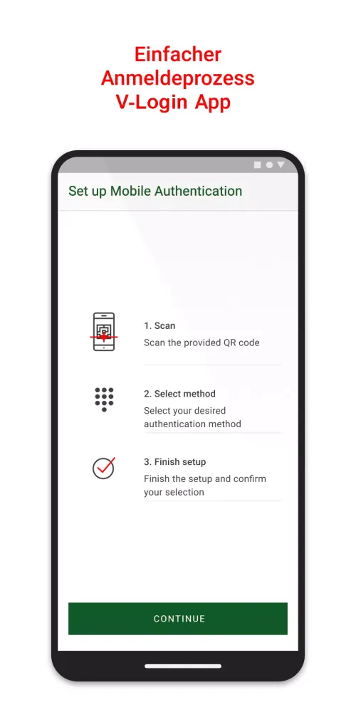 V-Login Screenshots