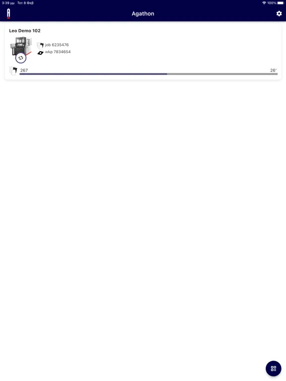 Zrzuty ekranu Agathon LiveStatus iPad 