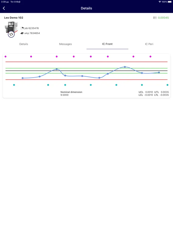 Zrzuty ekranu Agathon LiveStatus iPad 
