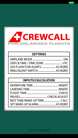 Capturas de pantalla de FCrewCall