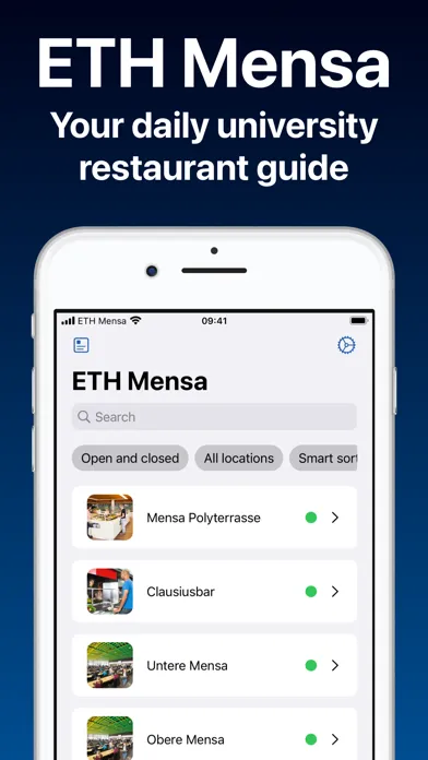 ETH Mensa - Daily menus স্ক্রিনশট