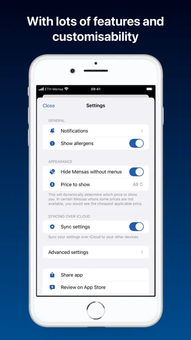 ETH Mensa - Daily menus স্ক্রিনশট