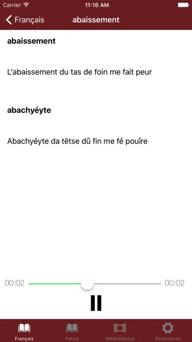 Patois de Nendaz Screenshots