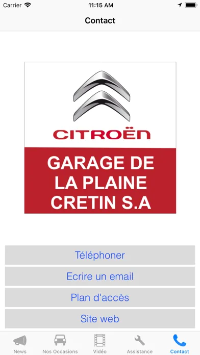 Garage de la Plaine應用截圖